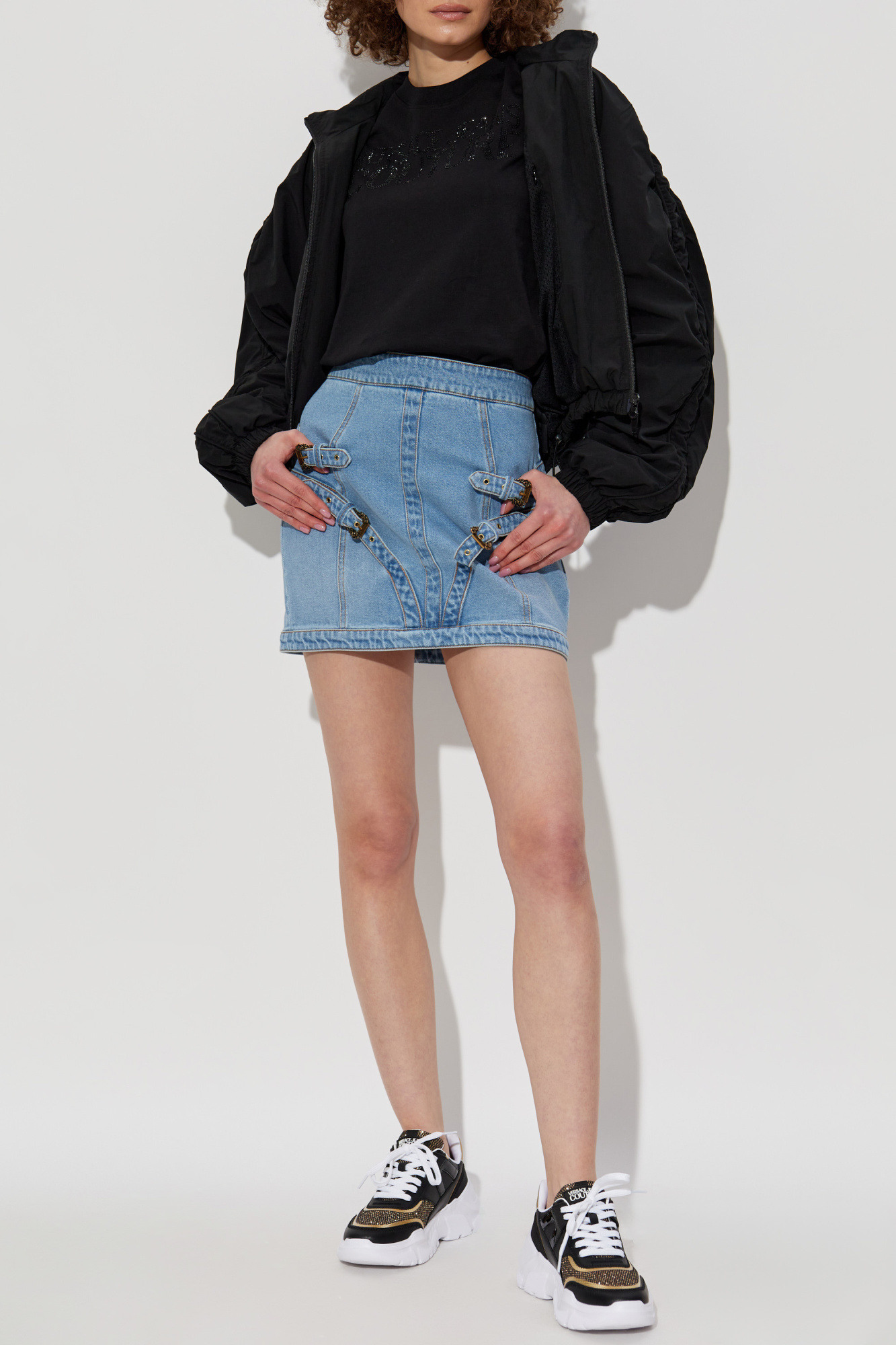 【関税込み】Versace Jeans Couture ミニスカート VERSACE JEANS COUTURE◇ミニスカート ボトムス